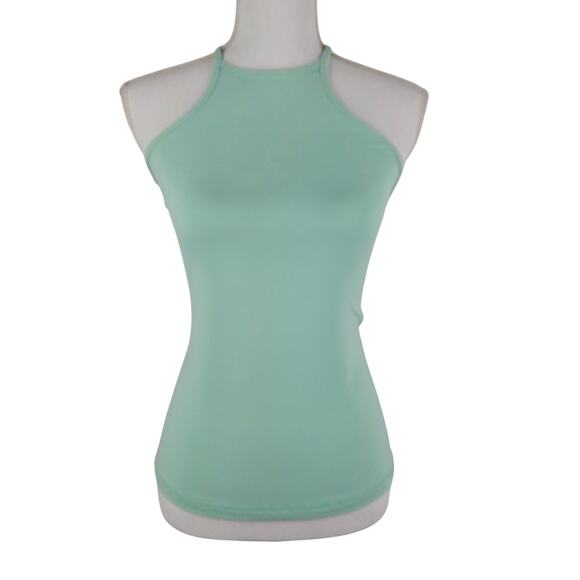 BUFFBUNNY WOMEN'S MINT GREEN RACERBACK TANK – SIZE SMALL – STRETCH FIT - Picture 11 of 11